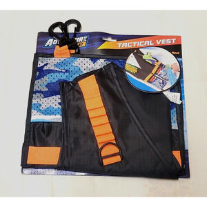 Adventure Force Tactical Vest One Size Fit Most Childs Darts Blaster Black